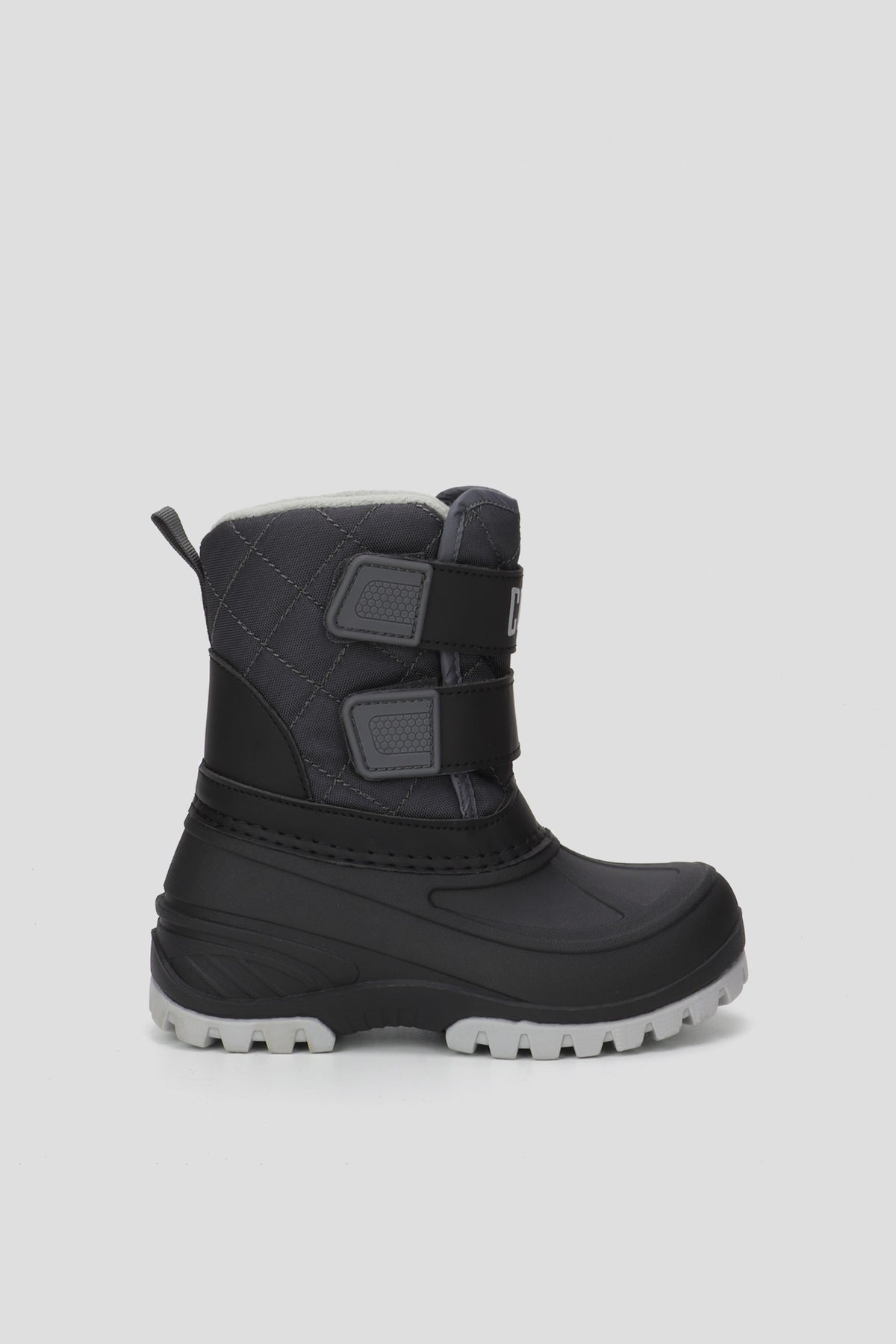 Cougar Kids Velcro Winter Kid Boots Black/Charcoal