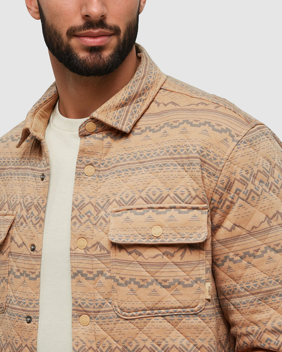 Tentree Men's Quilted Colville Overshirt