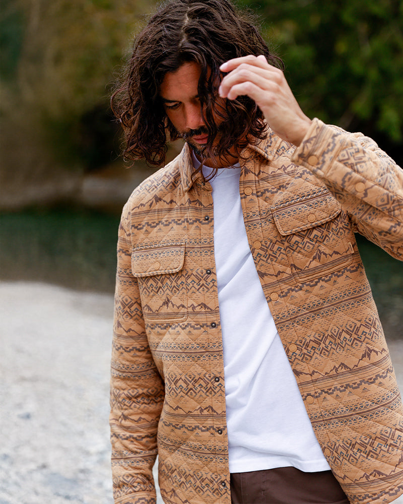 Tentree Men's Quilted Colville Overshirt