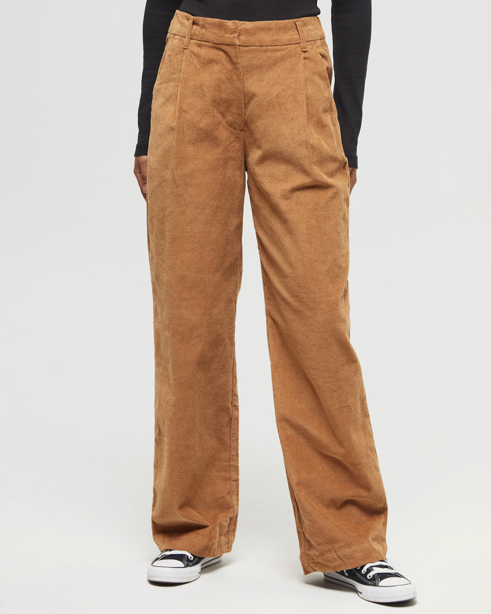 Tentree Women's EcoStretch Corduroy Straight Leg Pant