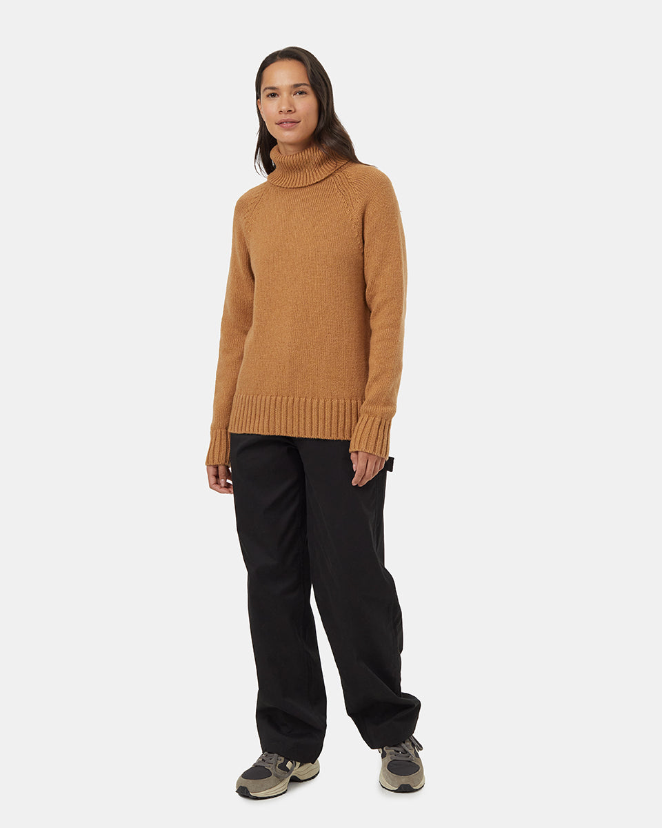 Tentree Women's Highline Wool Turtleneck Sweater