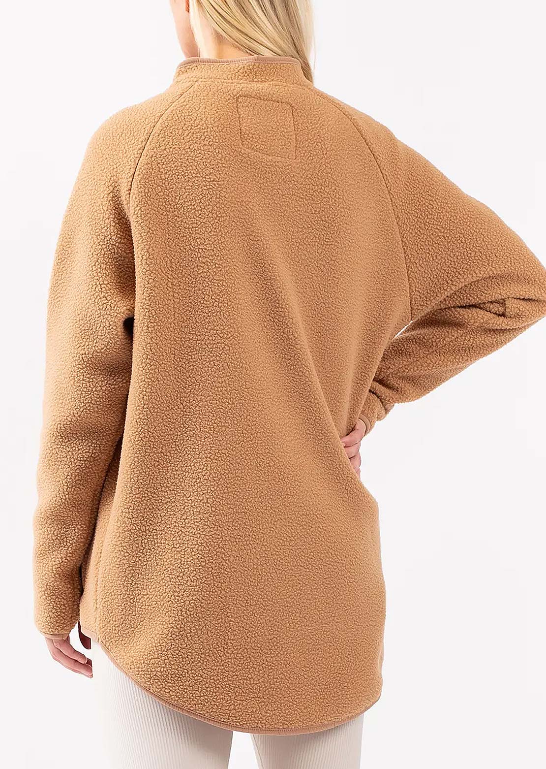 Eivy Women's Redwood Sherpa Jacket Faded Coffee