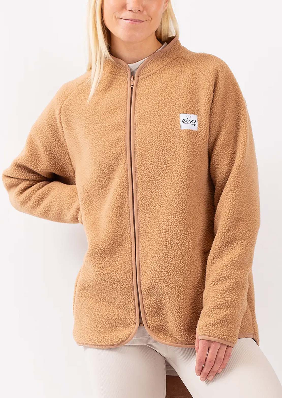 Eivy Women's Redwood Sherpa Jacket Faded Coffee