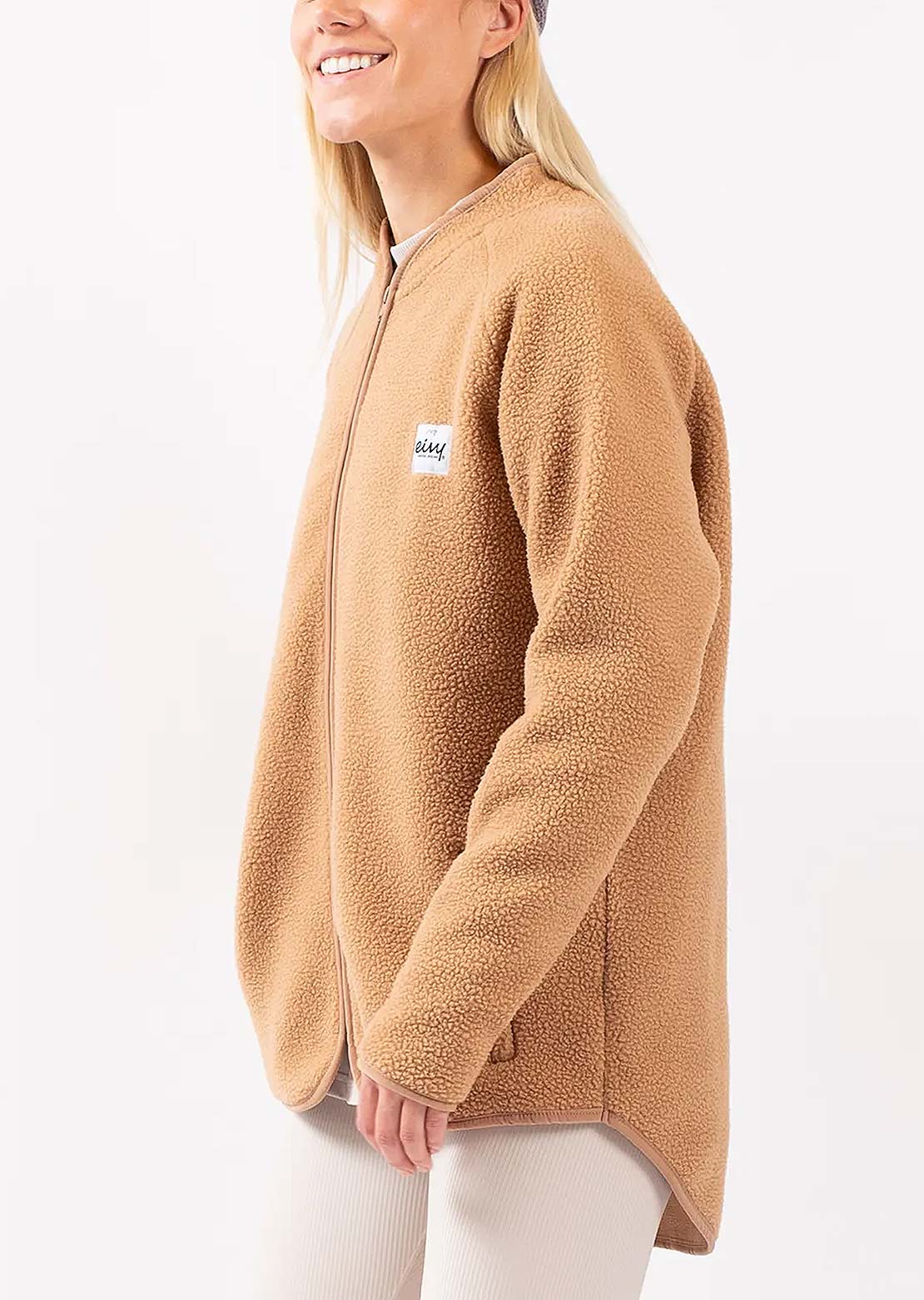 Eivy Women's Redwood Sherpa Jacket Faded Coffee