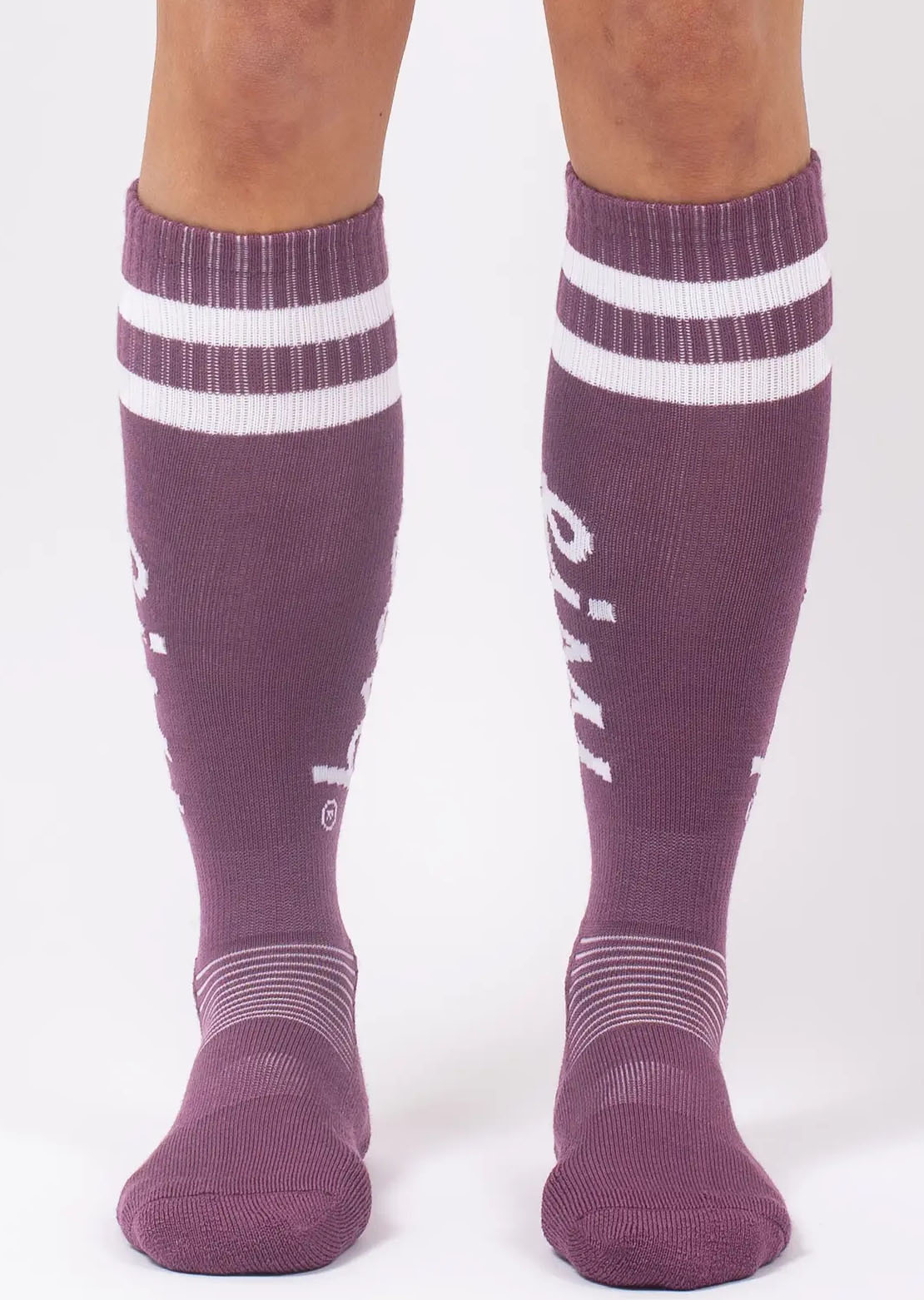 Eivy Women's Cheerleader Wool Socks Purple Stray