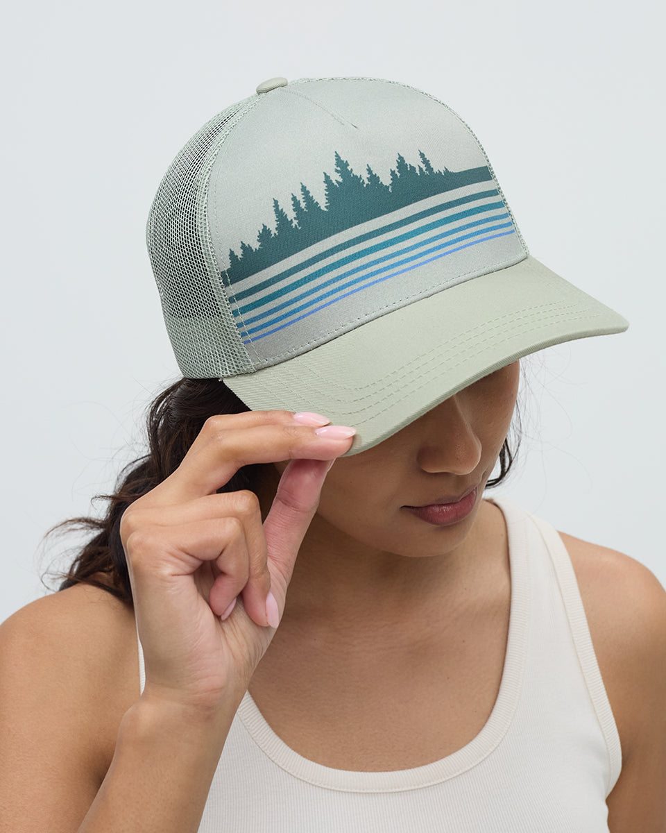 Tentree Accessories Wildfire Retro Treeline Altitude Hat