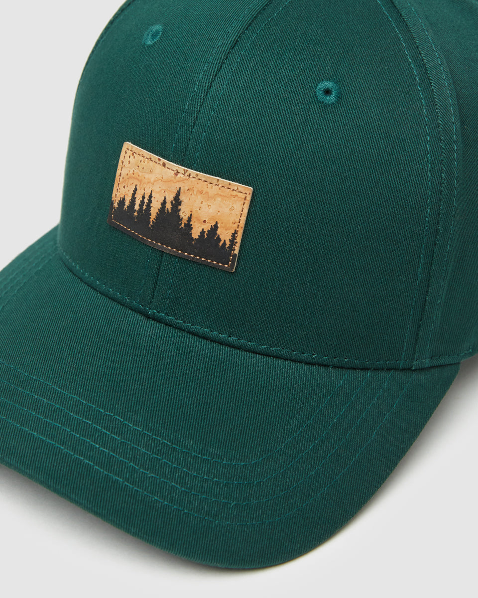 Tentree Accessories Juniper Cork Patch Elevation Hat
