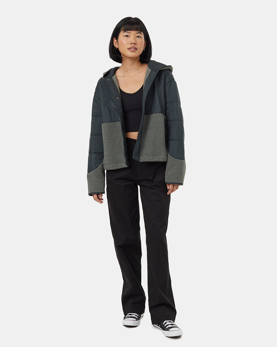 Tentree Women's Recycled Boucle Full Snap Hoodie