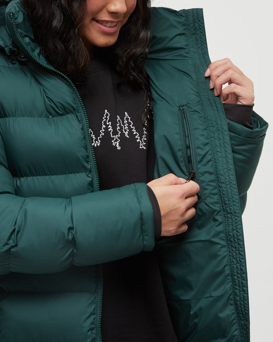 Tentree Women's Lookout Long Puffer