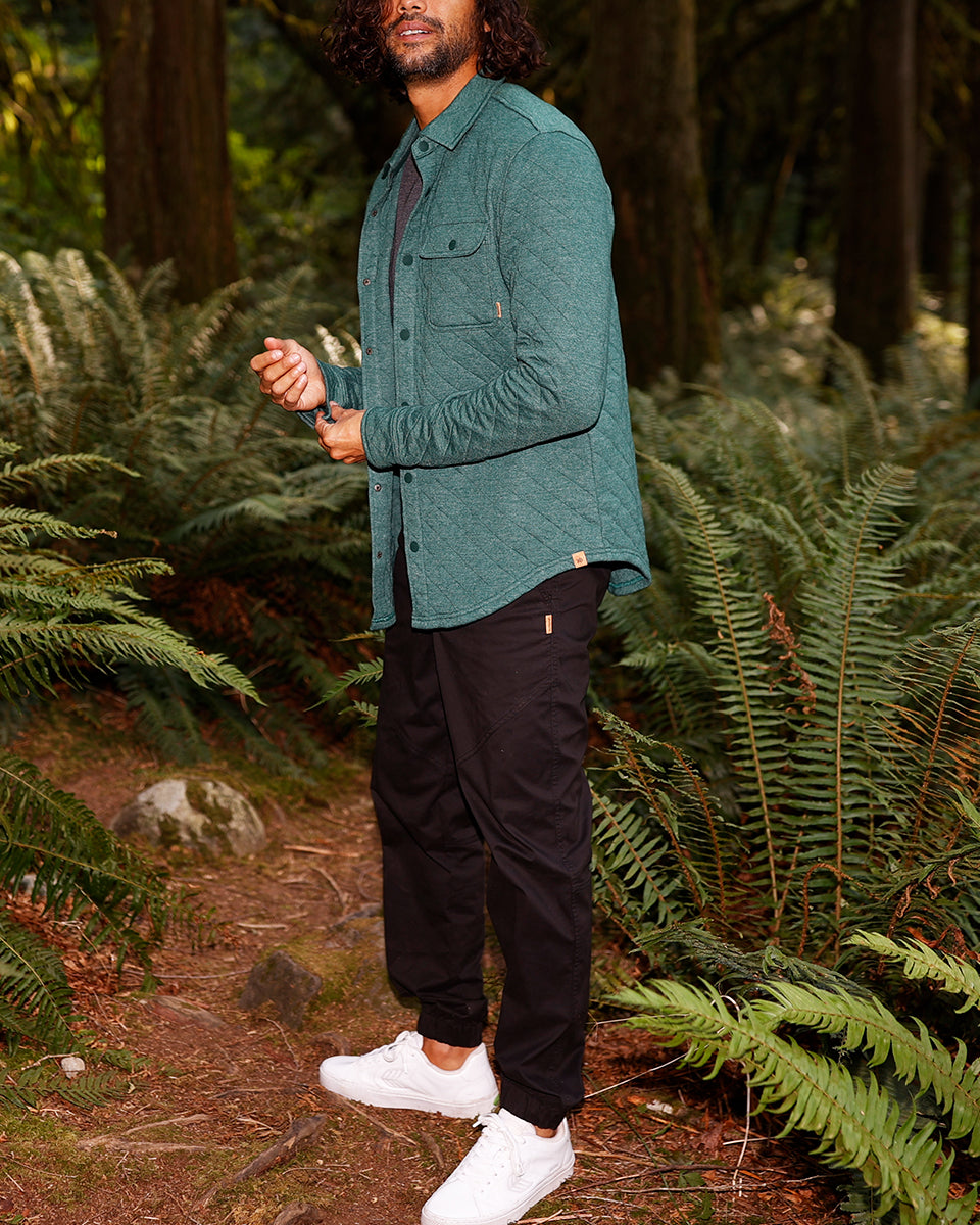 Tentree Men's Quilted Colville Overshirt