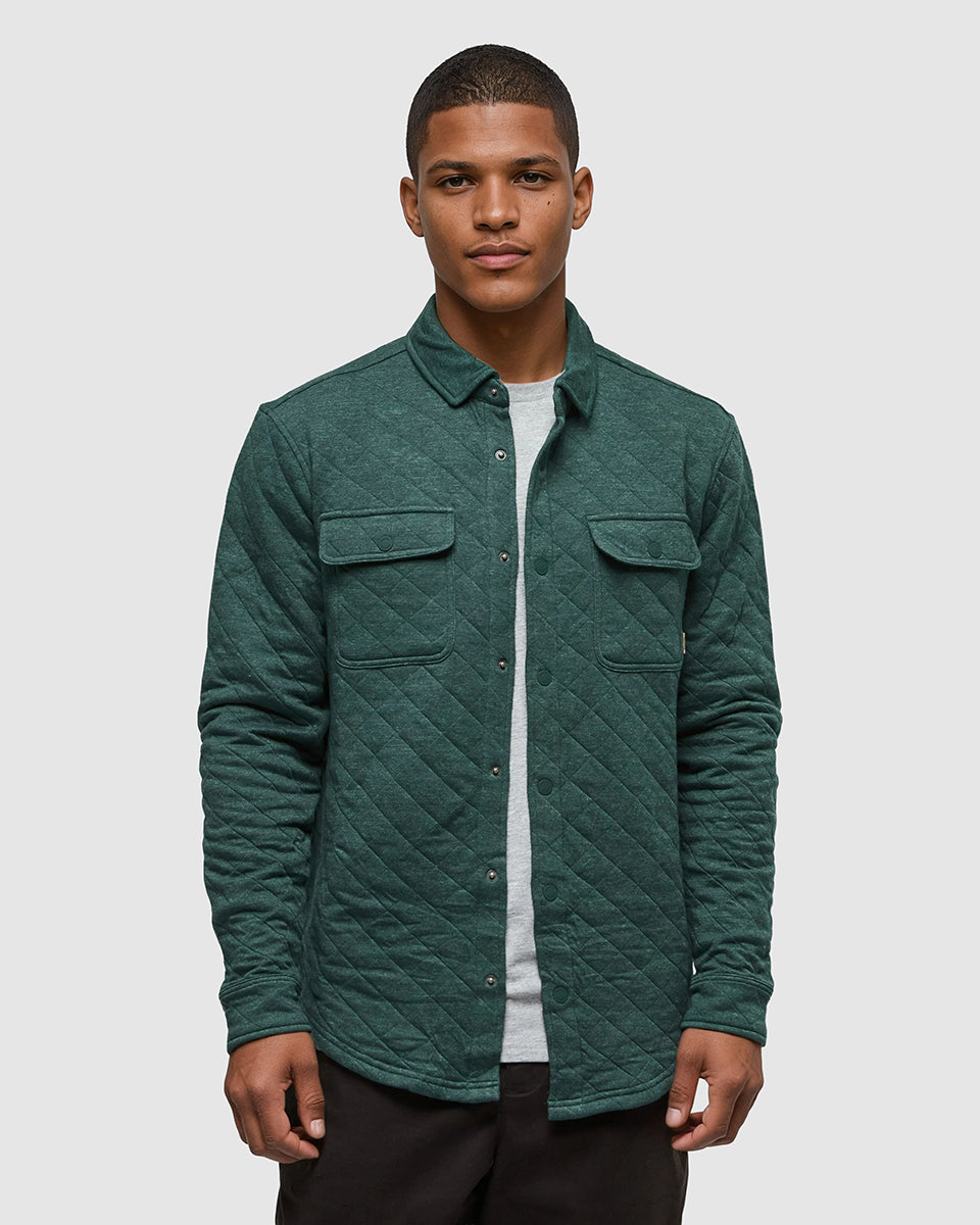 Tentree Men's Quilted Colville Overshirt