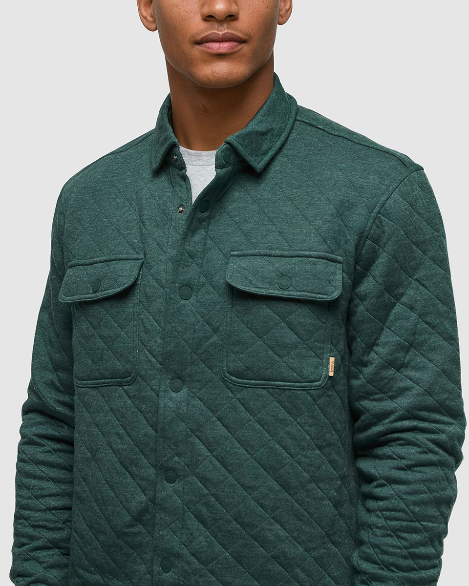 Tentree Men's Quilted Colville Overshirt