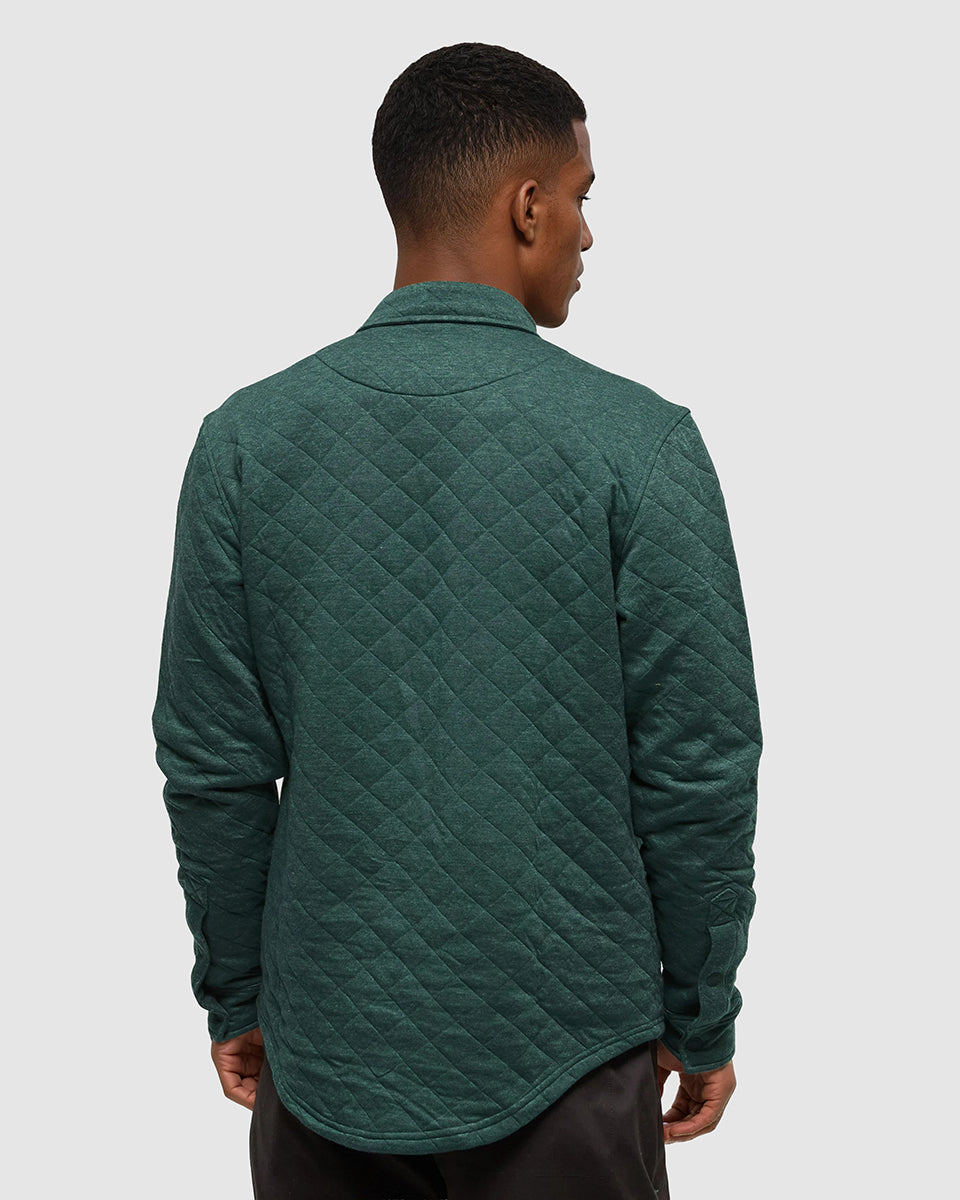 Tentree Men's Quilted Colville Overshirt