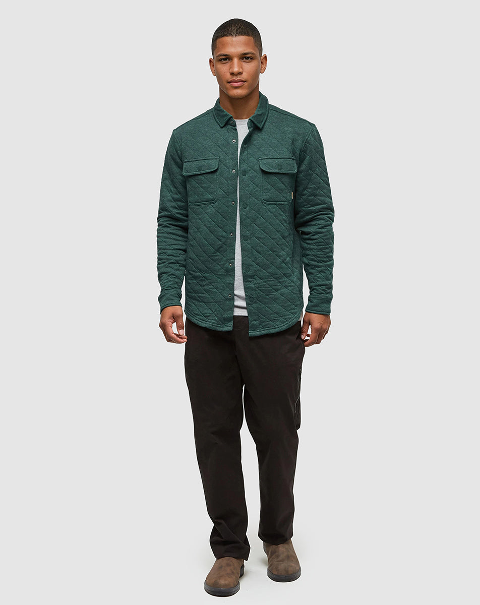 Tentree Men's Quilted Colville Overshirt