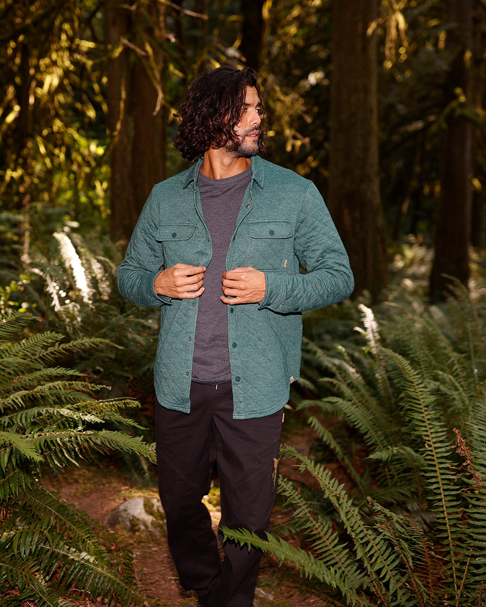 Tentree Men's Quilted Colville Overshirt