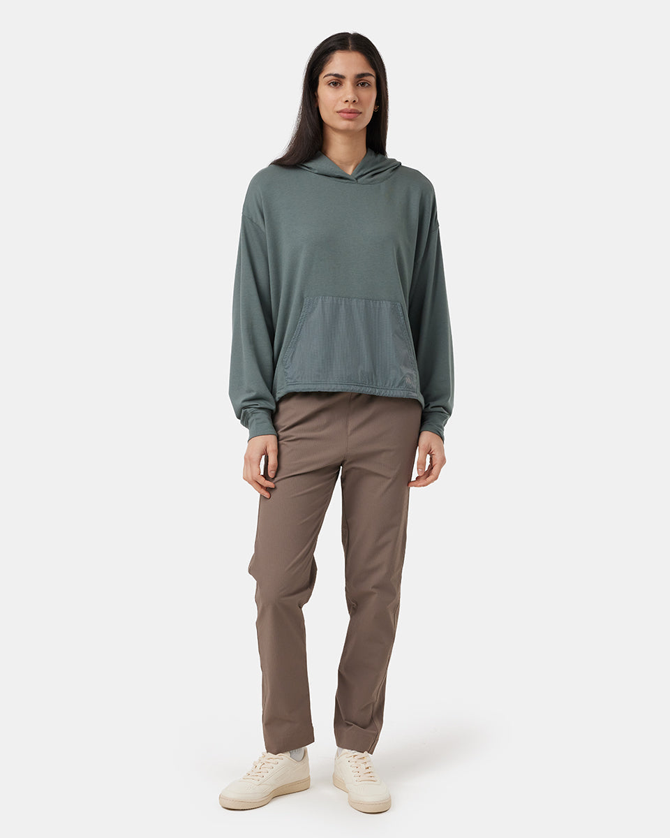 Tentree Women's SoftTerry Light Bungie Cord Hoodie