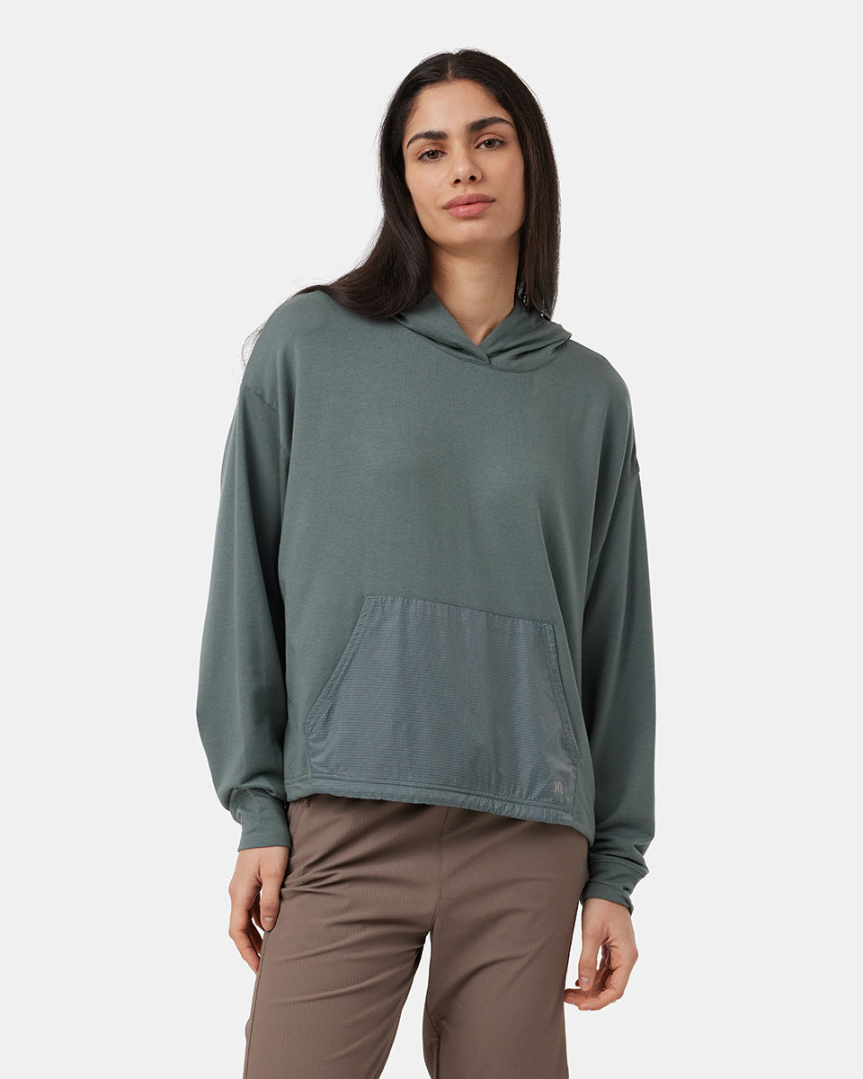 Tentree Women's SoftTerry Light Bungie Cord Hoodie
