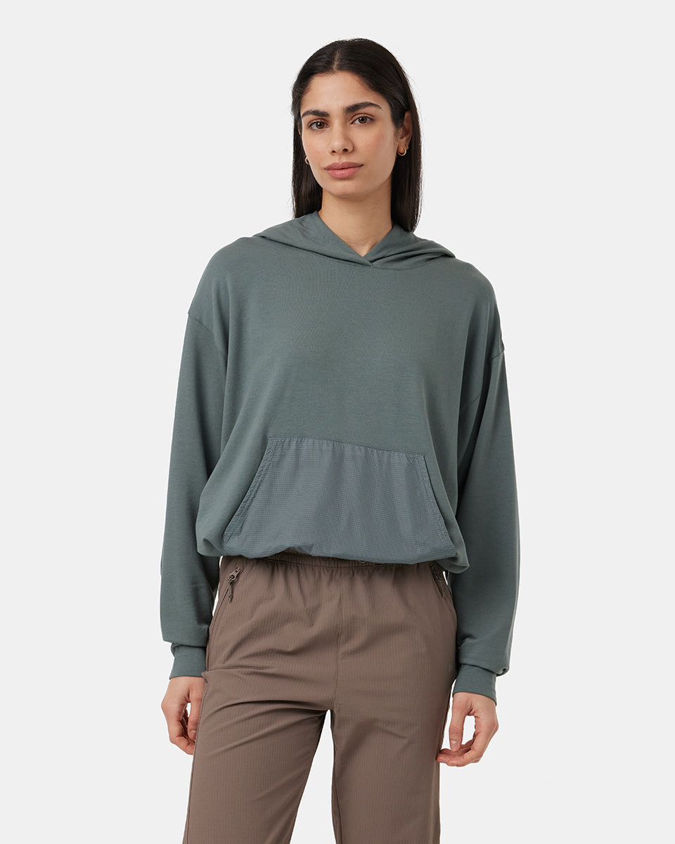 Tentree Women's SoftTerry Light Bungie Cord Hoodie