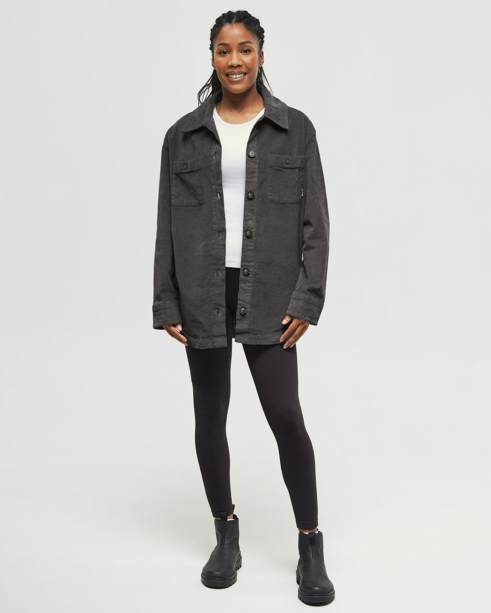 Tentree Women's EcoStretch Corduroy Overshirt