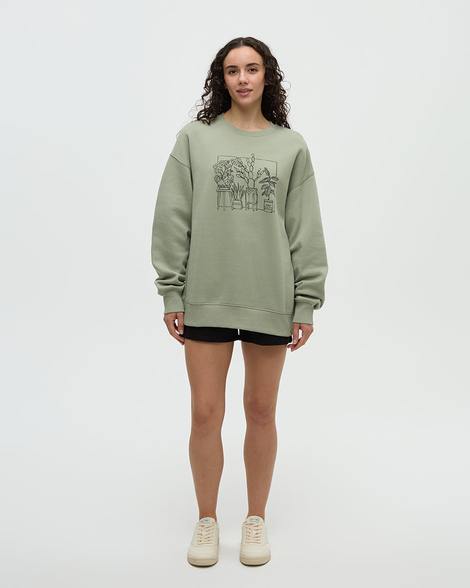 Tentree Women's Plant Club Relaxed Crew