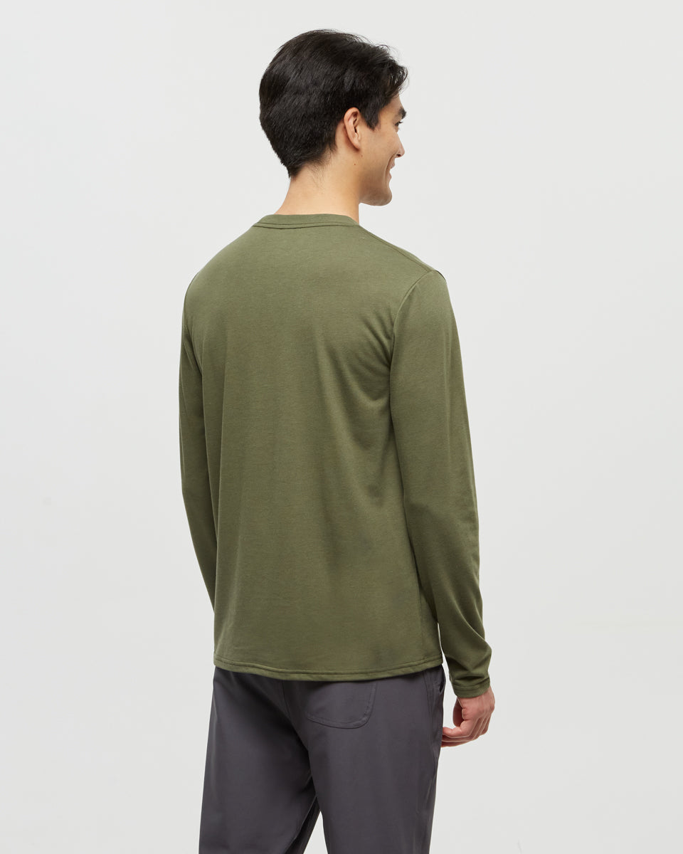 Tentree Men's Topography Stamp Longsleeve