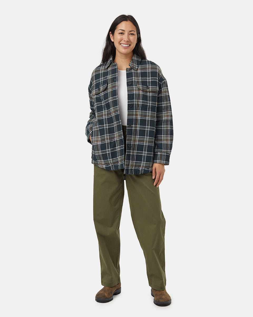 Tentree Women's Kapok Flannel Insulated Jacket