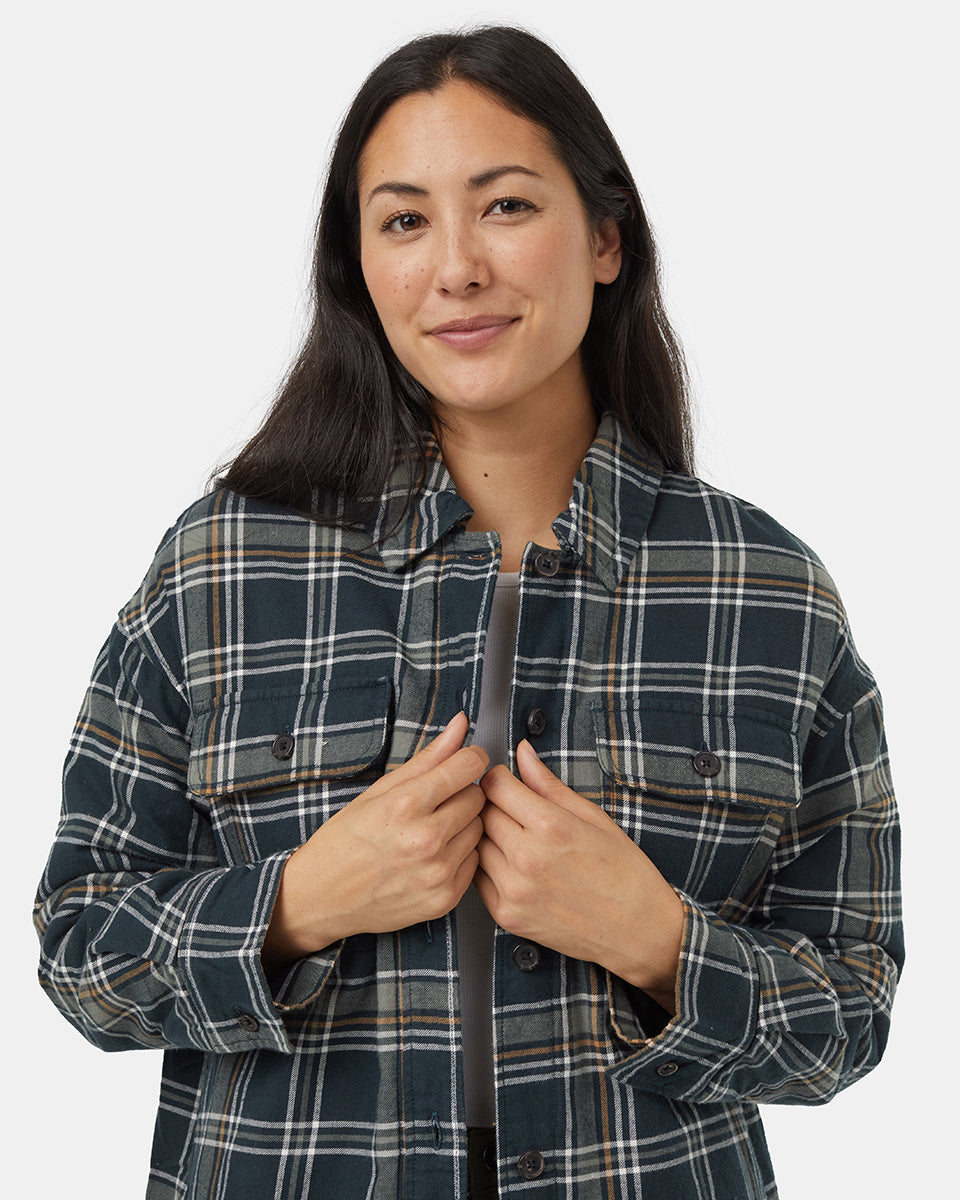 Tentree Women's Kapok Flannel Insulated Jacket