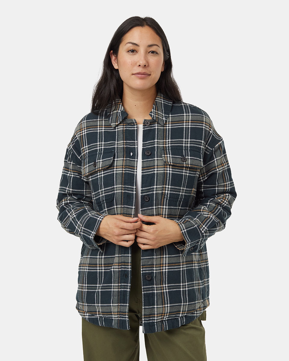Tentree Women's Kapok Flannel Insulated Jacket