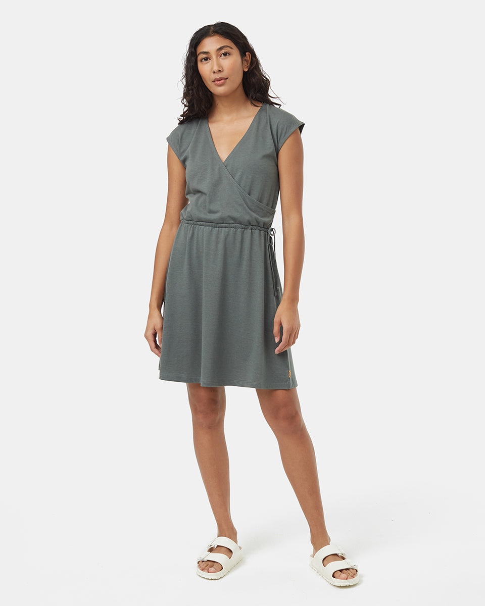 Tentree Women's TreeBlend Wrap Front Dress
