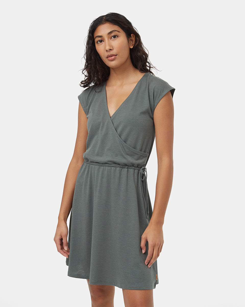 Tentree Women's TreeBlend Wrap Front Dress