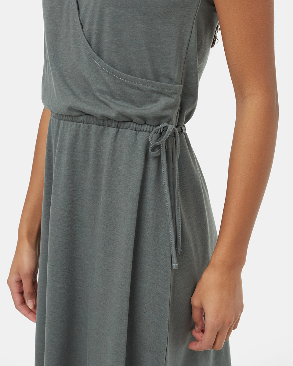 Tentree Women's TreeBlend Wrap Front Dress