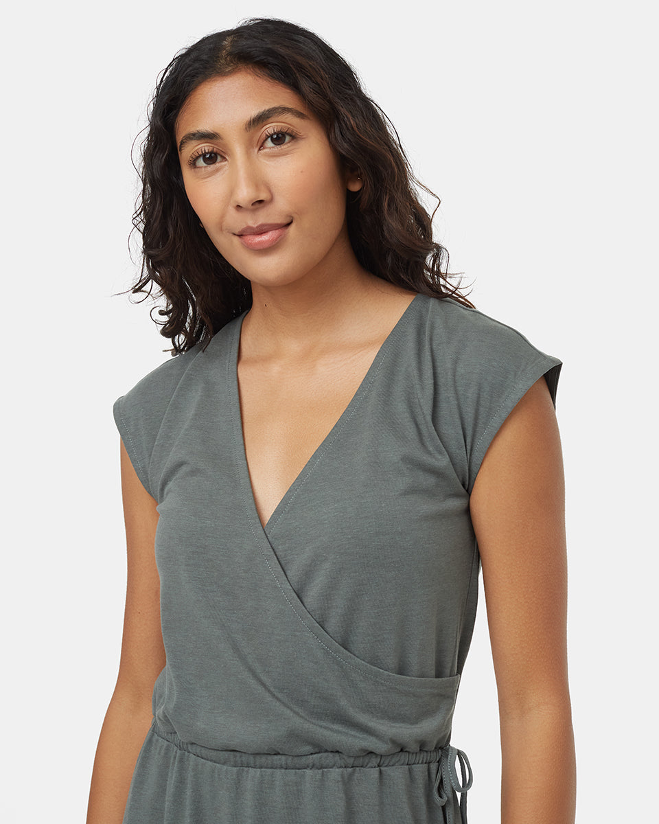 Tentree Women's TreeBlend Wrap Front Dress