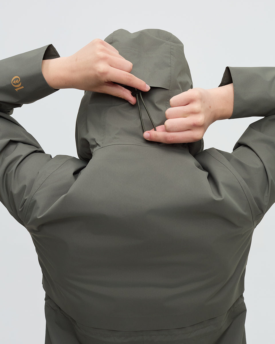 Tentree Women's Nimbus Long Rain Jacket