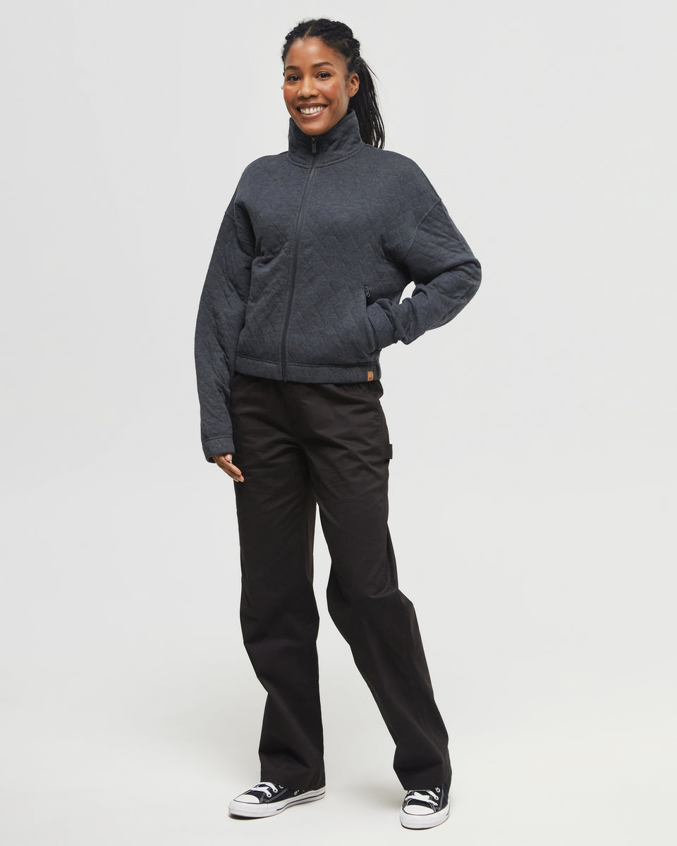 Tentree Women's Quilted Full Zip