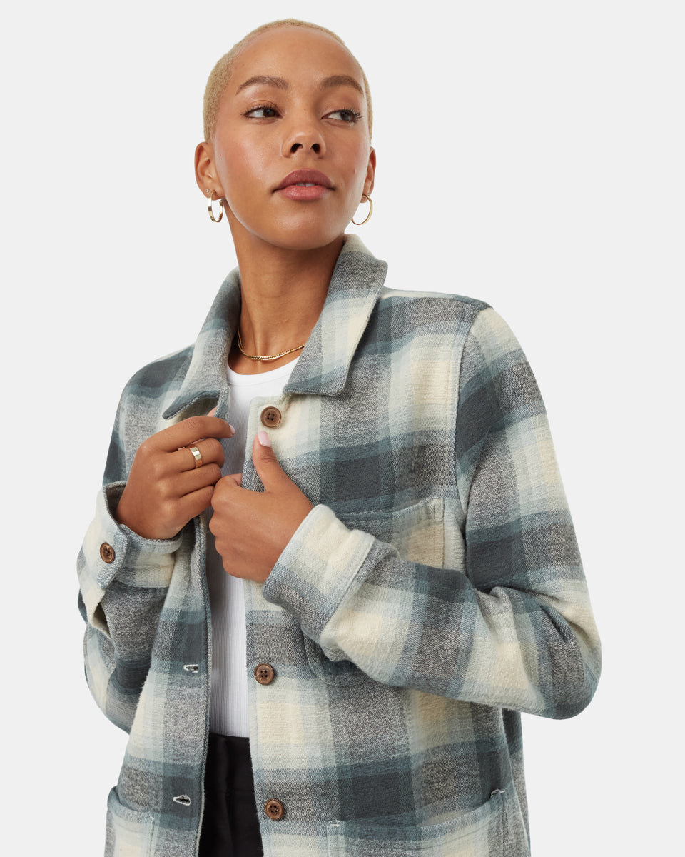 Tentree Women's Flannel Utility Jacket