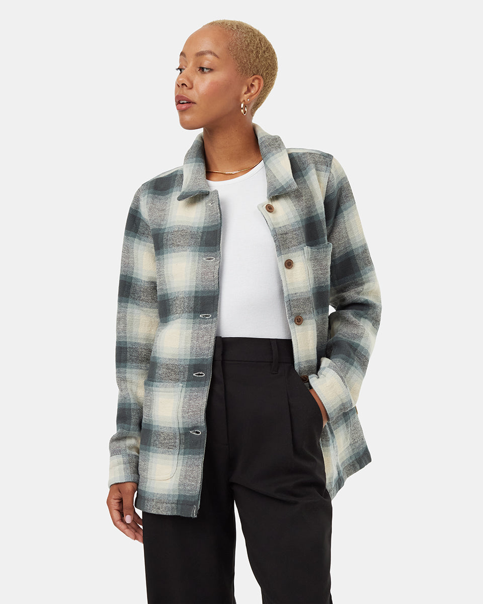 Tentree Women's Flannel Utility Jacket