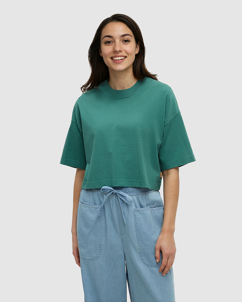 Tentree Women's Laurelwood Crop T-Shirt