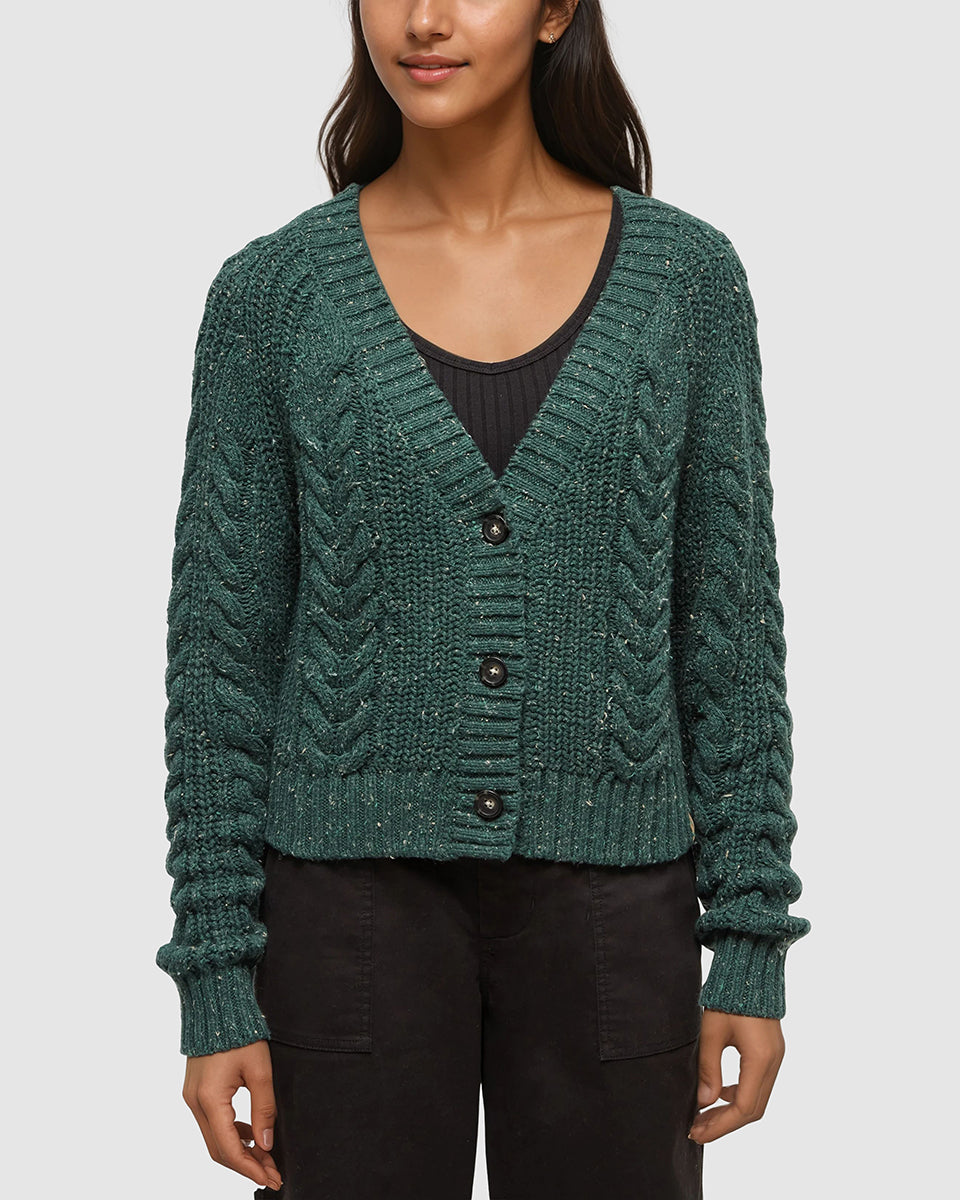 Tentree Women's Stillwater Fleck Cardigan
