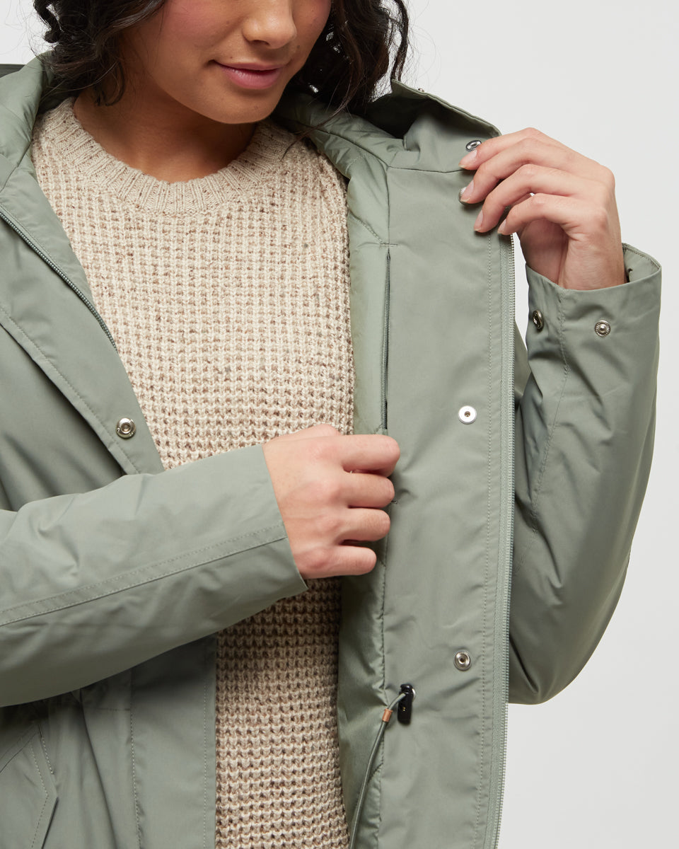 Tentree Women's Nimbus Insulated Rain Jacket