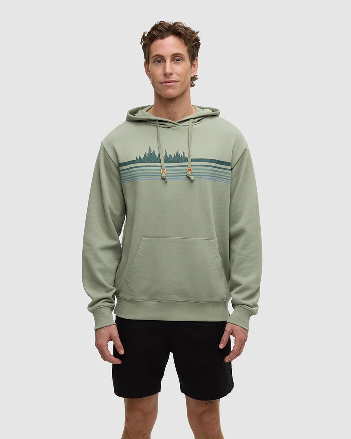 Wildfire Retro Treeline Relaxed Hoodie