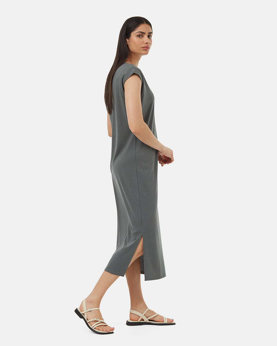 Tentree Women's TreeBlend V-Neck Midi Dress