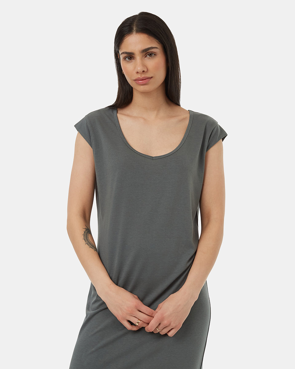 Tentree Women's TreeBlend V-Neck Midi Dress