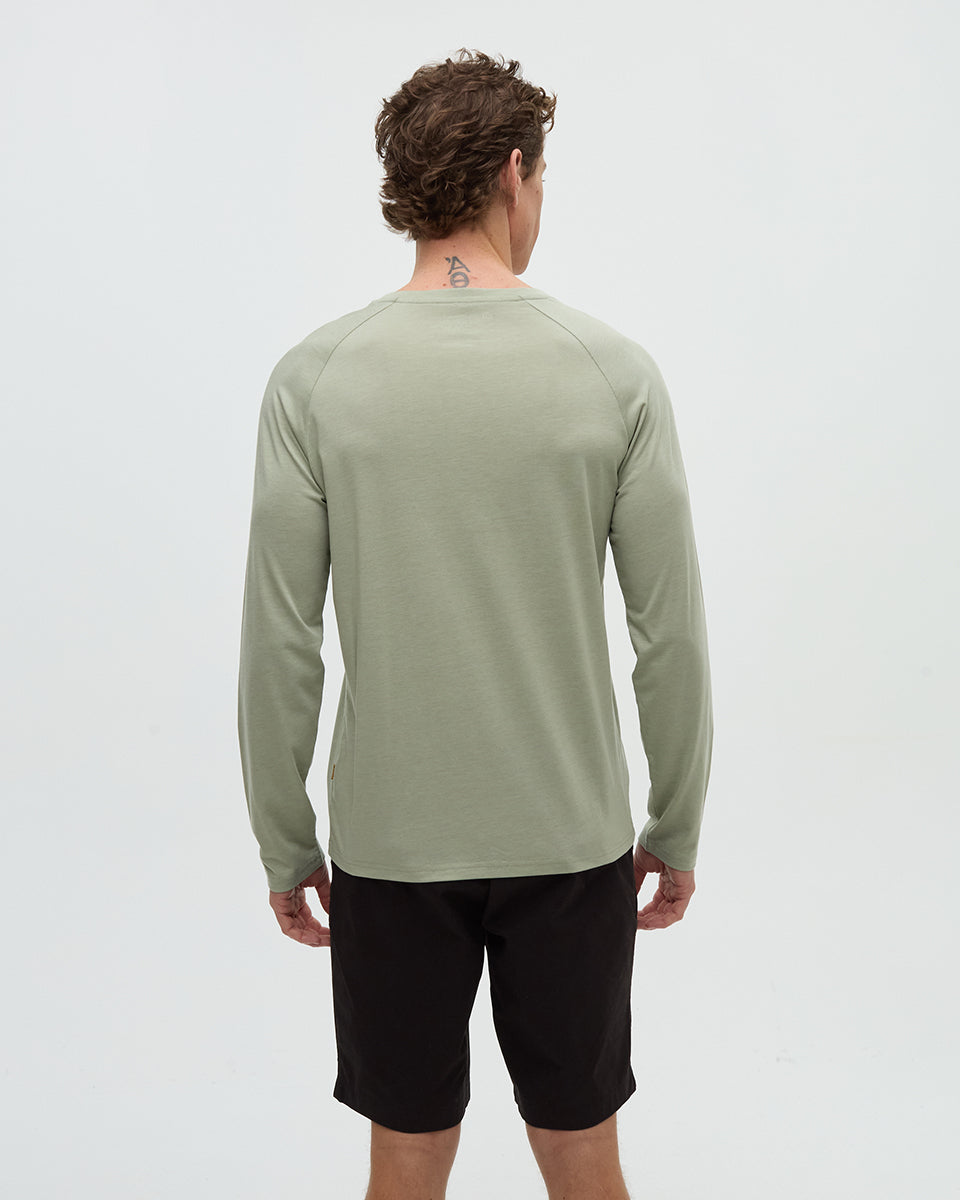 Tentree Men's TreeBlend Baker Henley Longsleeve