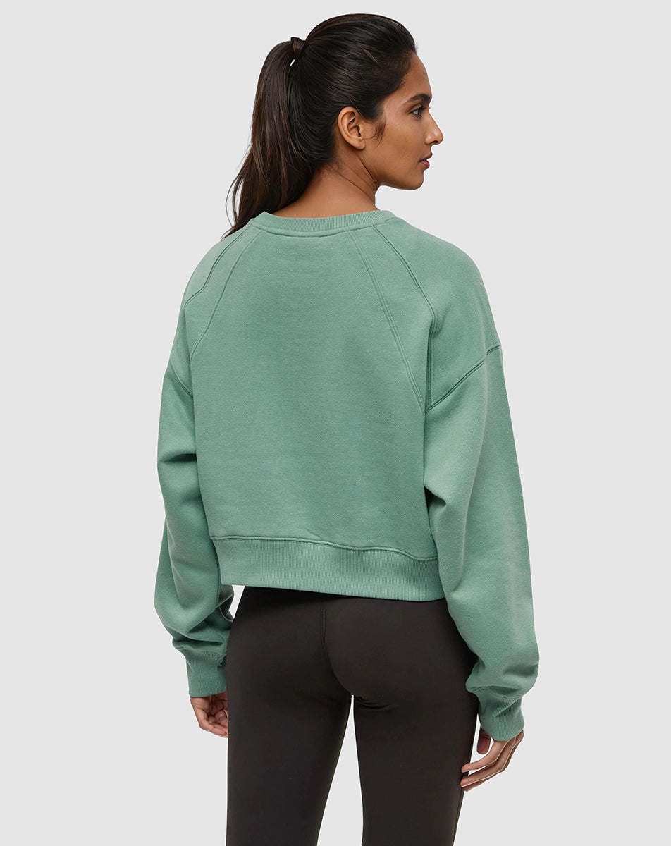 Tentree Women's Bluffs Cropped Crew