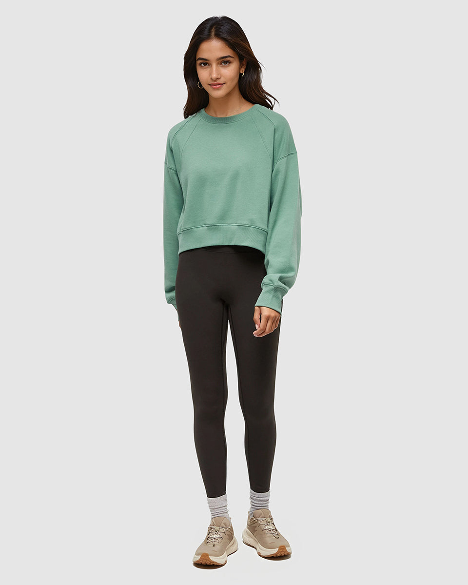 Tentree Women's Bluffs Cropped Crew