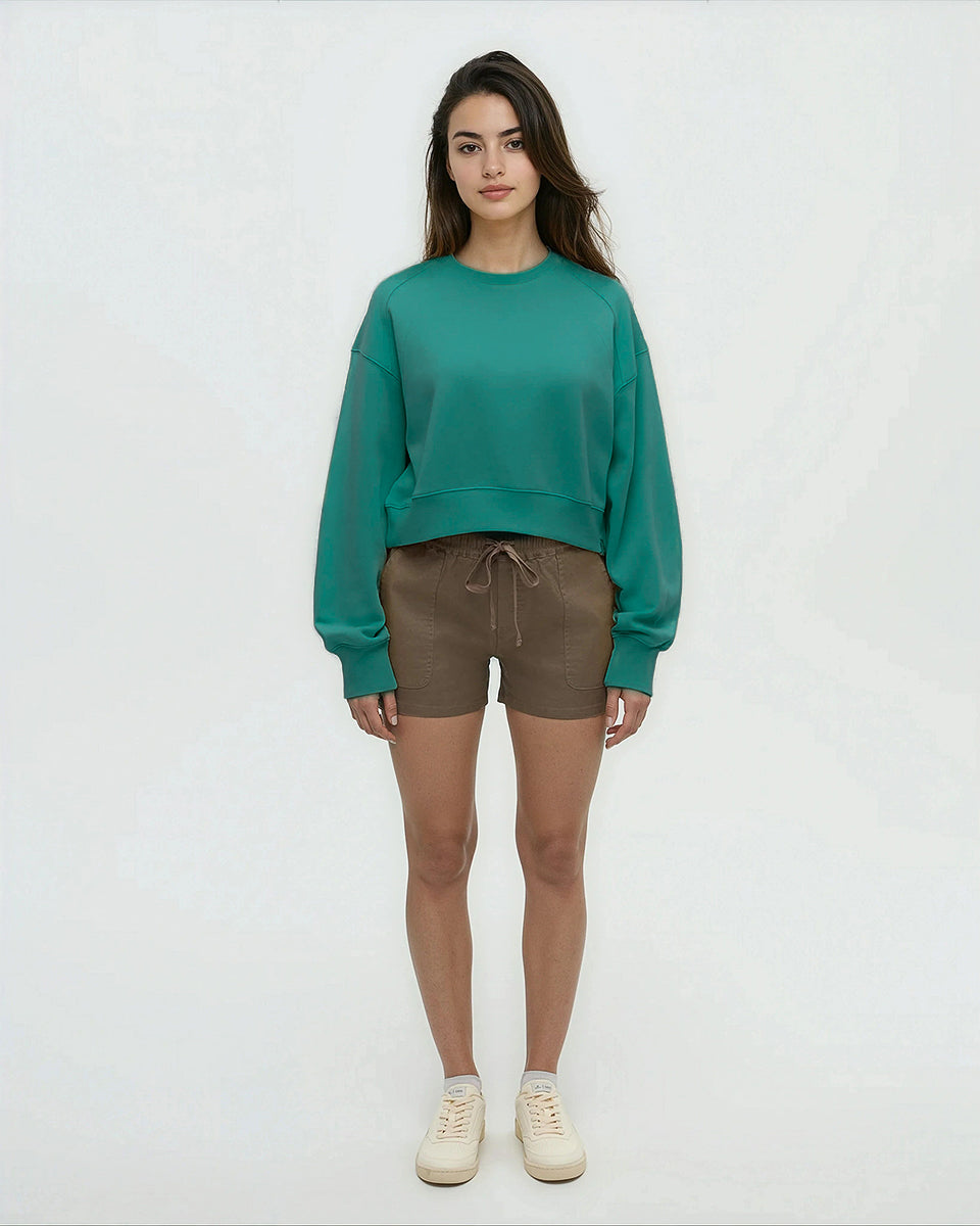 Tentree Women's Bluffs Cropped Crew