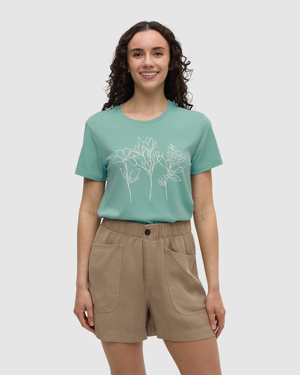 Tentree Women's Summer Flora T-Shirt