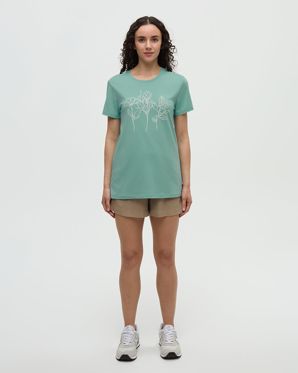 Tentree Women's Summer Flora T-Shirt