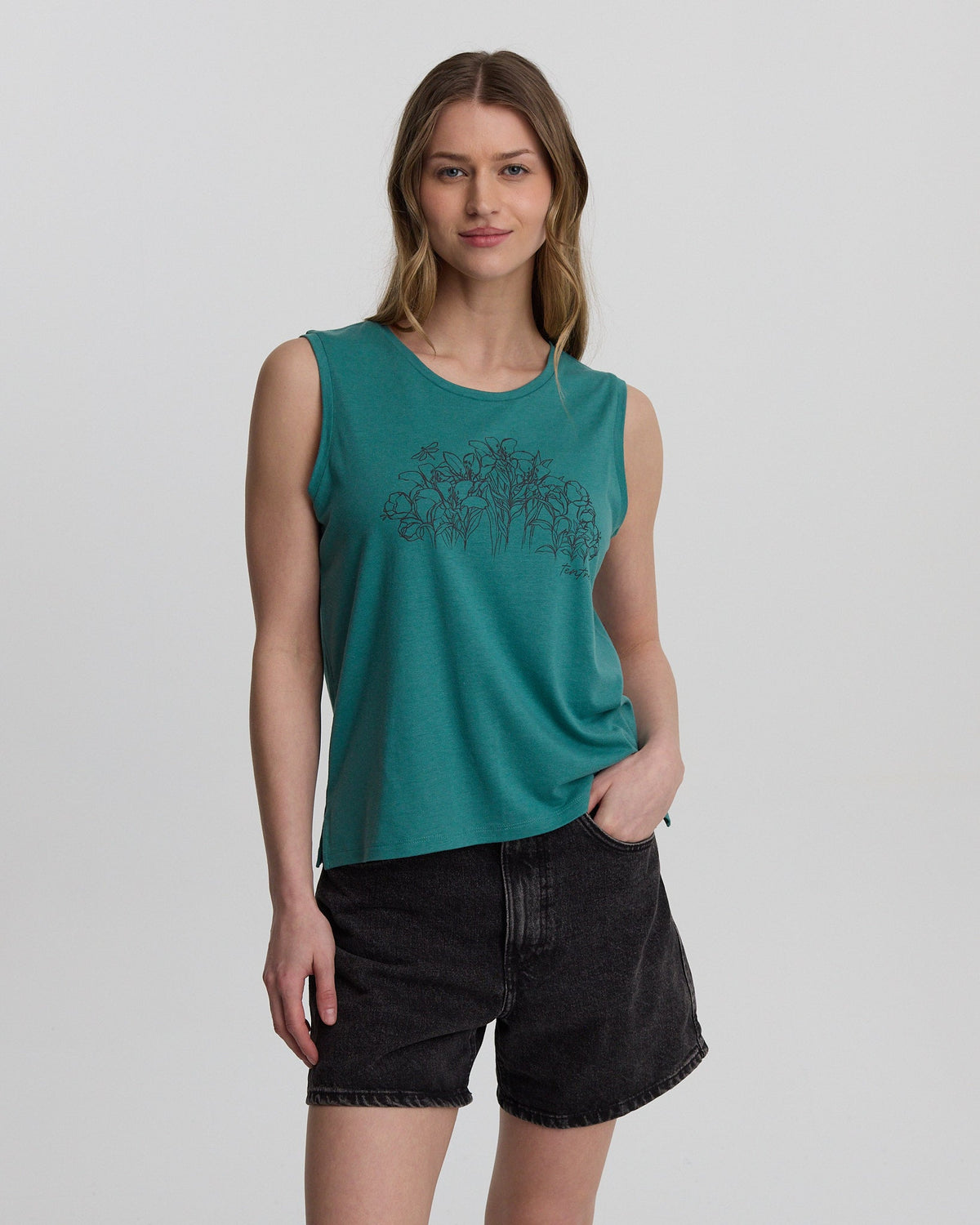 Tentree Women's Lakeside Florals Tank
