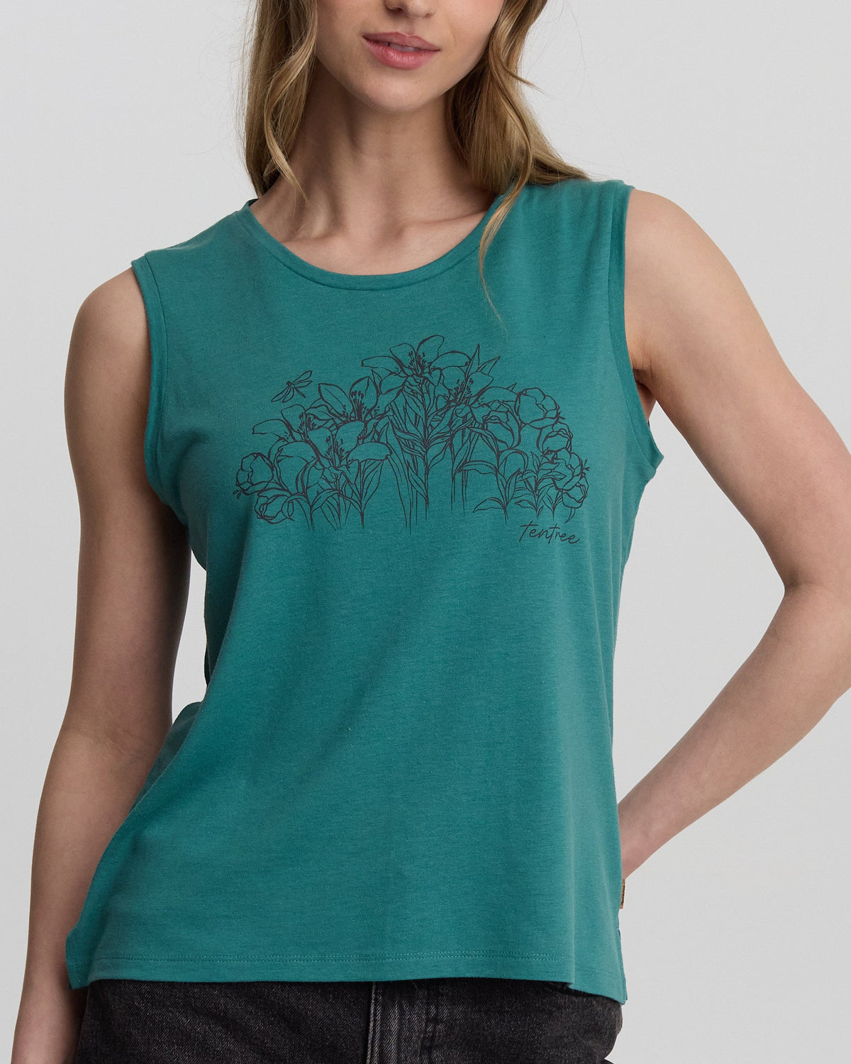 Tentree Women's Lakeside Florals Tank
